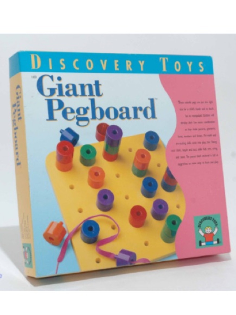 Discovery Toys Giant Pegboard Baby Toddler Toys DIY Craft Activities